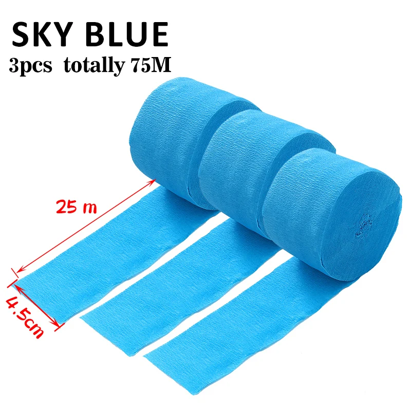 Sky Blue-3pcs