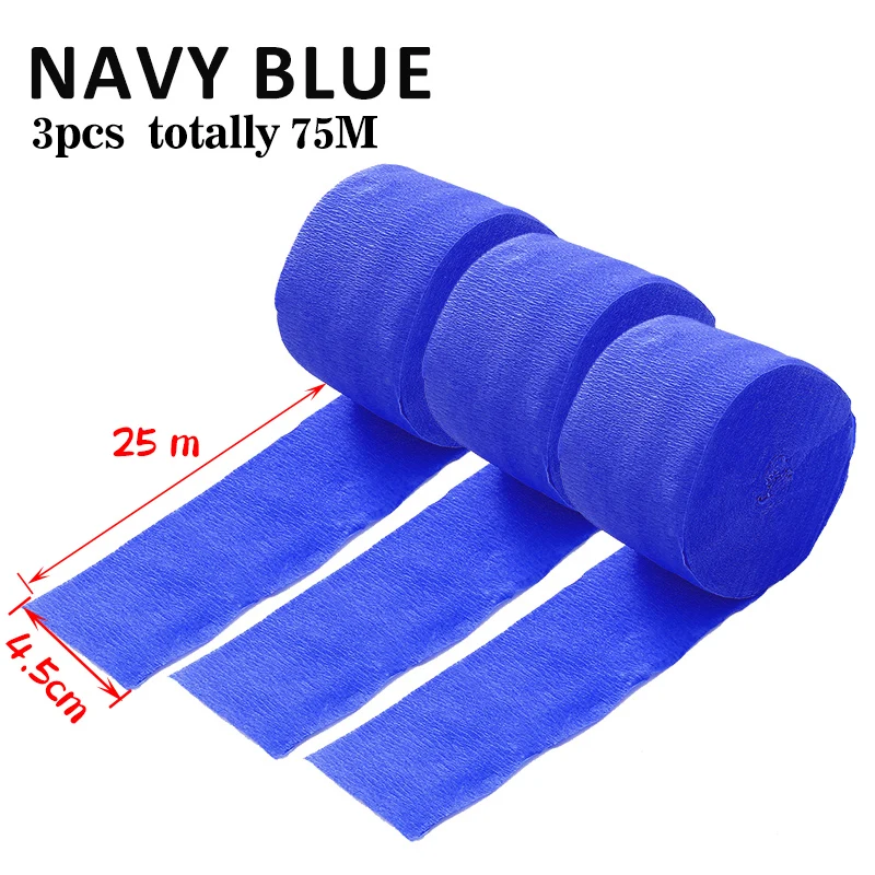 Navy Blue-3pcs