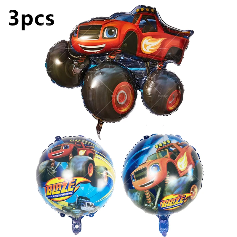 3pcs Foil Balloons