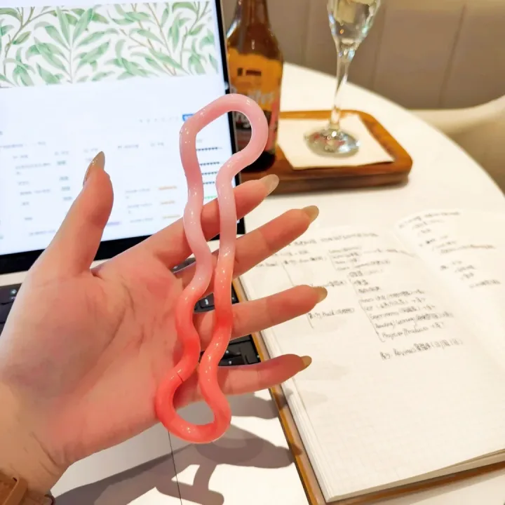 Tangle Fidget Gifts Ornament Color Transformation Toys Finger Rope Toys Creative Party Gifts Stress Relieving Tangle Rope