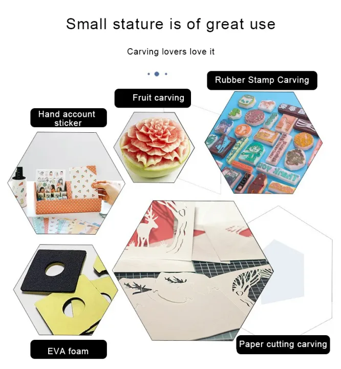 Engraving Non-Slip Metal Scalpel Knife Tools Kit Paper Cutter Engraving Craft Knives With 5 Pcs Blades Repair Hand Repair Tools