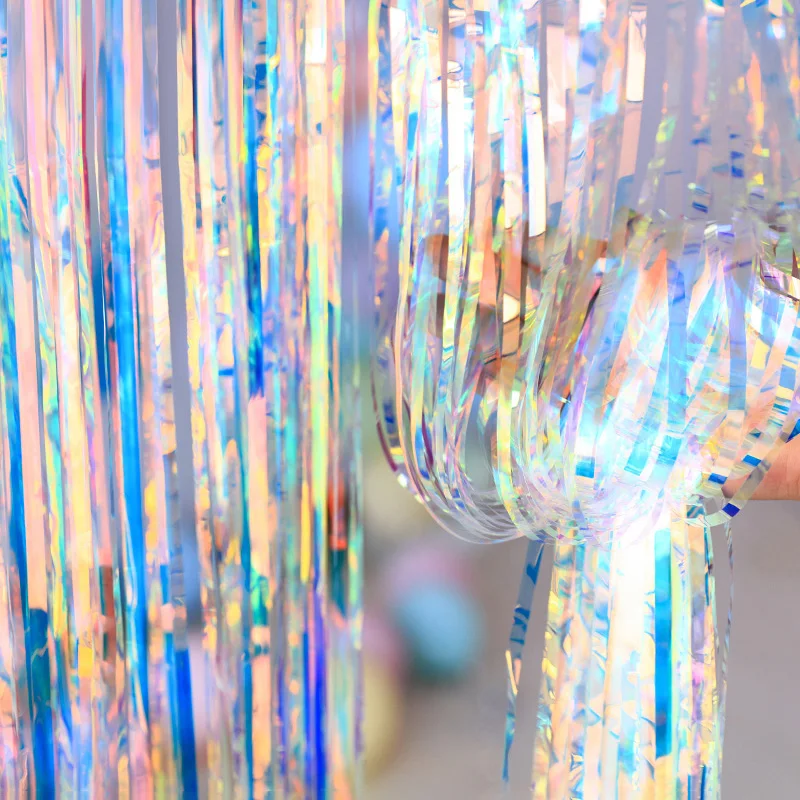 iridescent colorful
