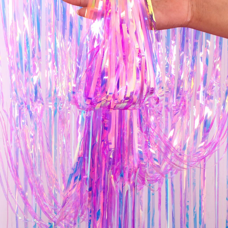 iridescent purple