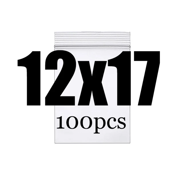 12x17cm 100pcs