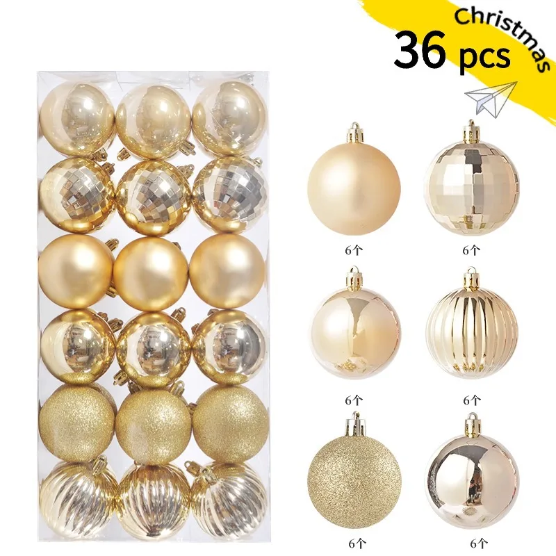 36pcs Gold