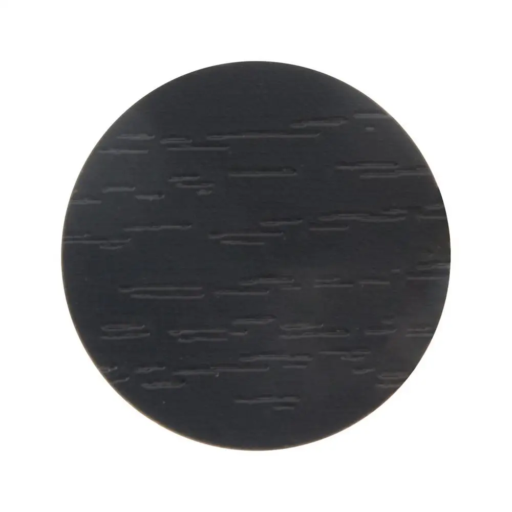 embossed black