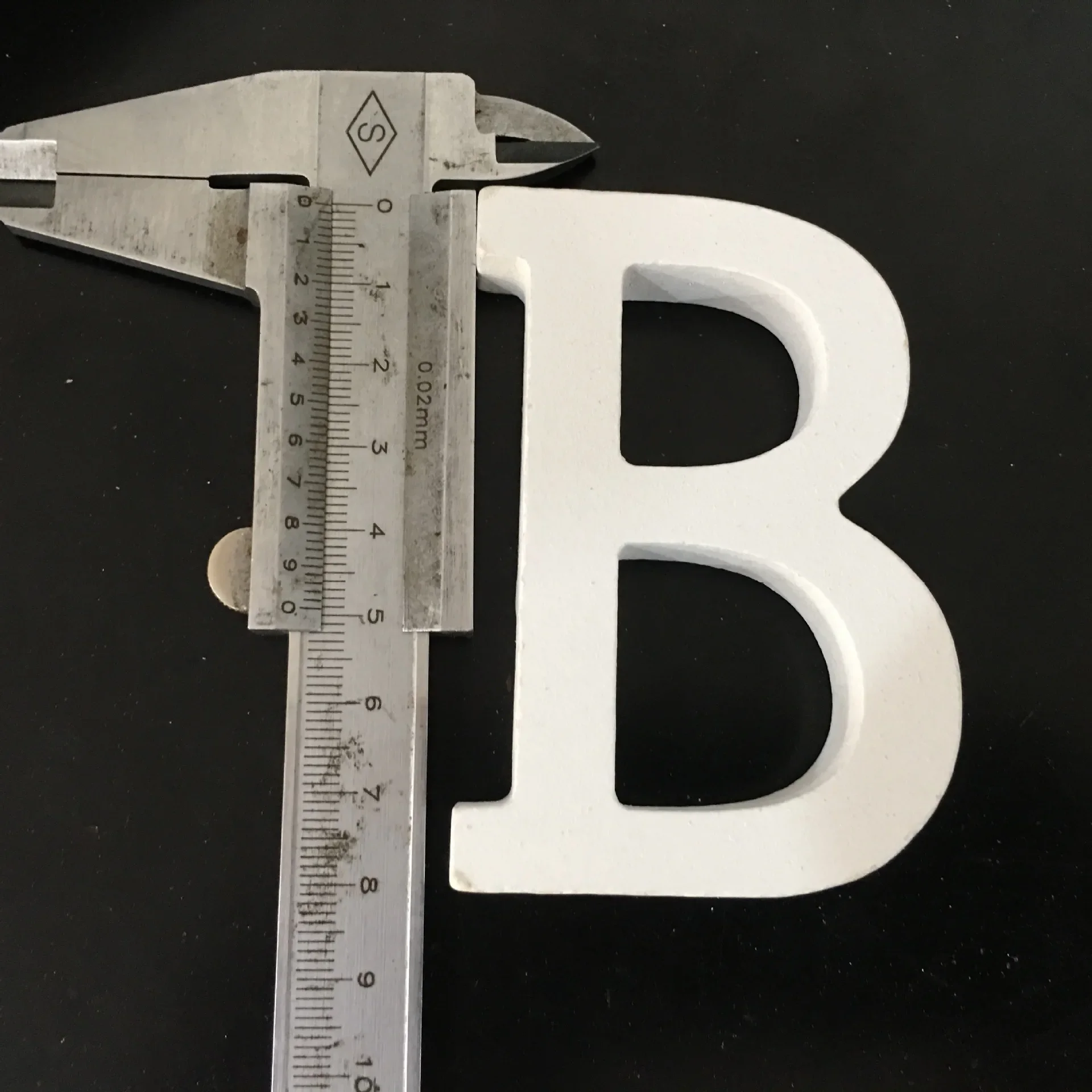 B