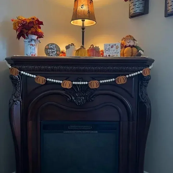 Home Decor Items Halloween Party Fireplace Mantle Wall Decoration Thanksgiving Seasonal Home Decoration