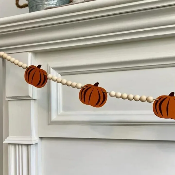 Home Decor Items Halloween Party Fireplace Mantle Wall Decoration Thanksgiving Seasonal Home Decoration