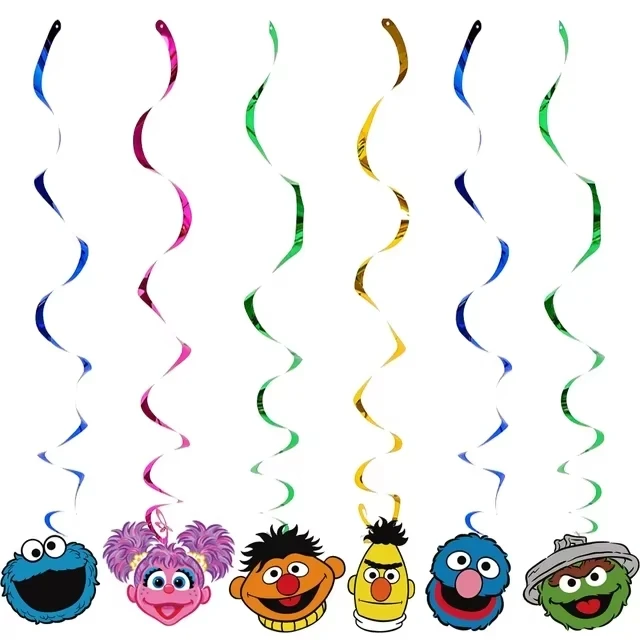 6pcs spiral