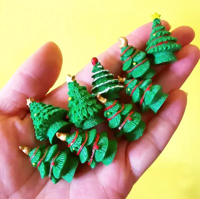 9 Christmas trees