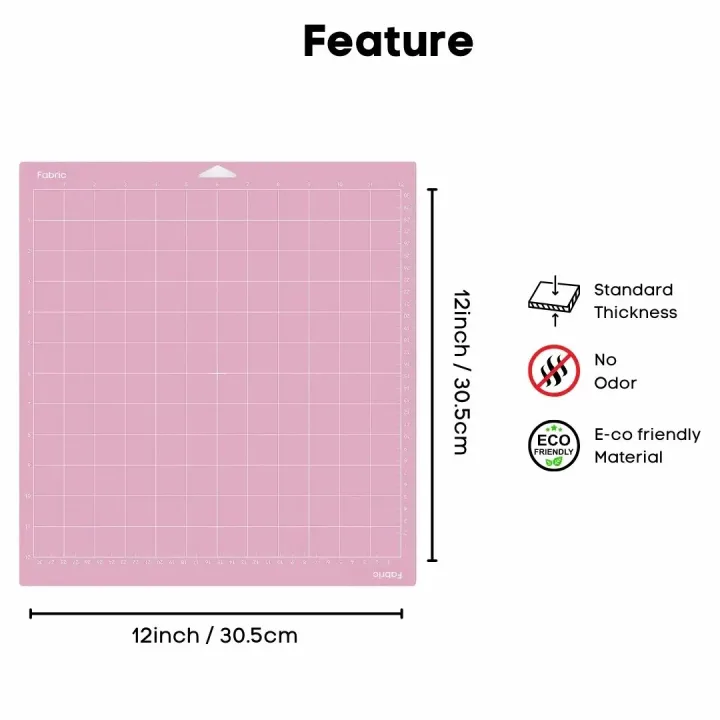 12inX12in PVC Cutting Mat for Cricut Maker Explorer DIY Paper Multifunctional Durable Handicraft Art Engraving Board Sewing Pad