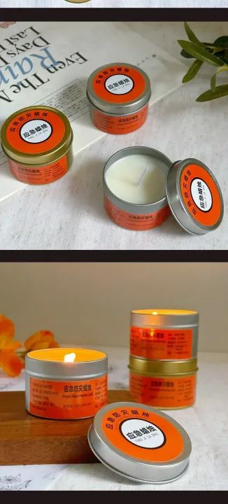 1-20pcs Emergency Candles for Power Outages Windproof Smokeless Long-Lasting Lighting Survival Supply for Home Camping Blackouts