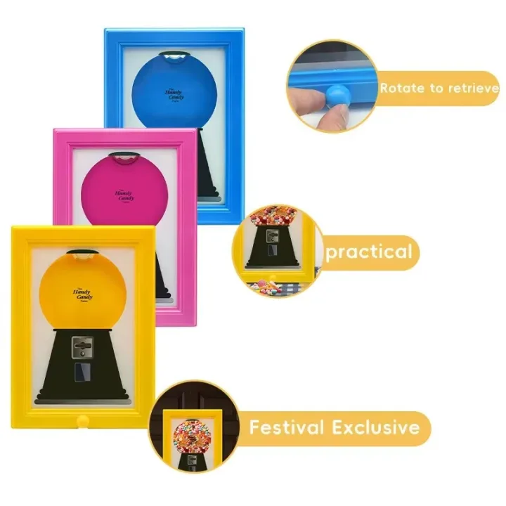 Creative Candy Storage Decoration Rack Personalize Candy Box Dispenser Photo Frame Home Furnishing Creativity Storage Decors