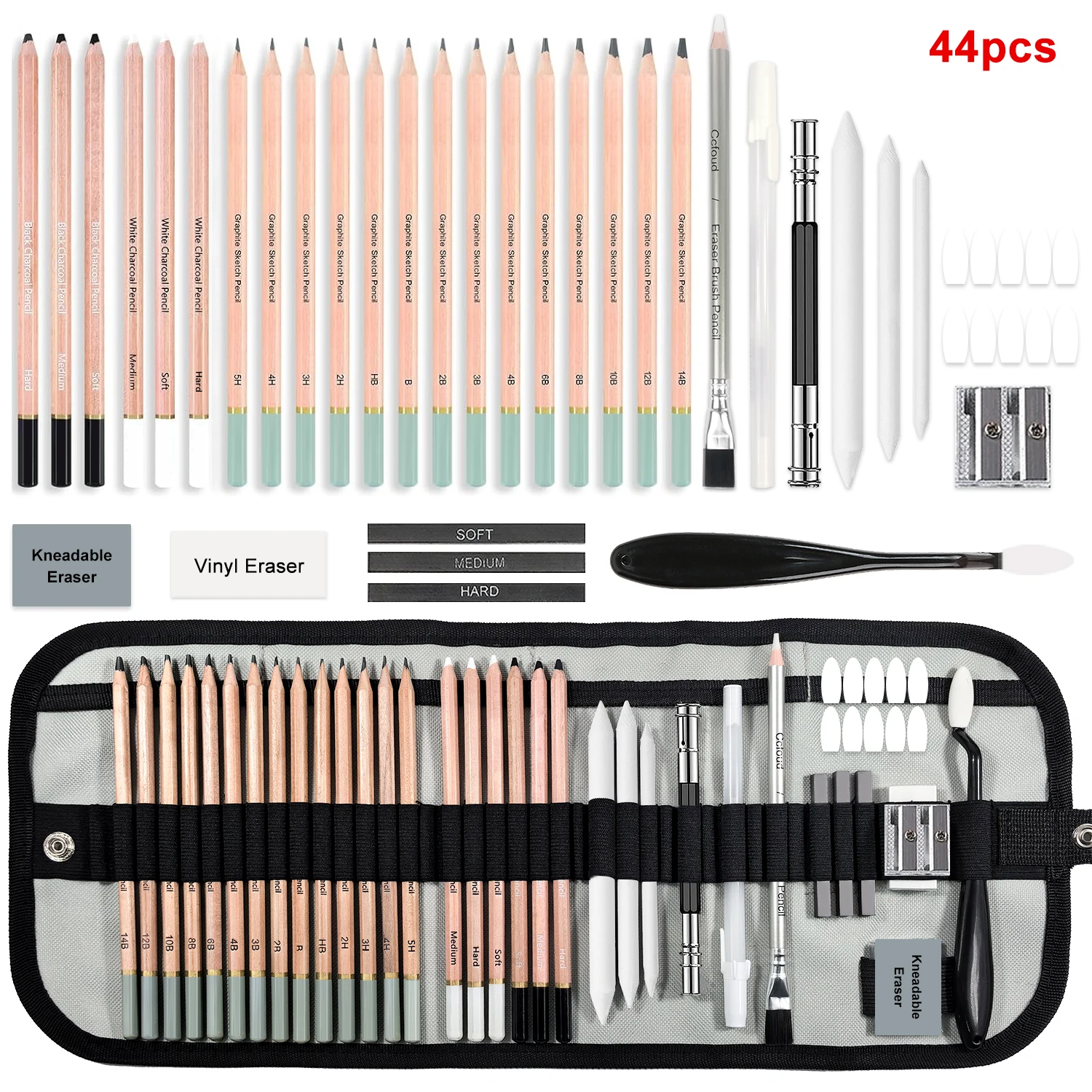 44 pcs
