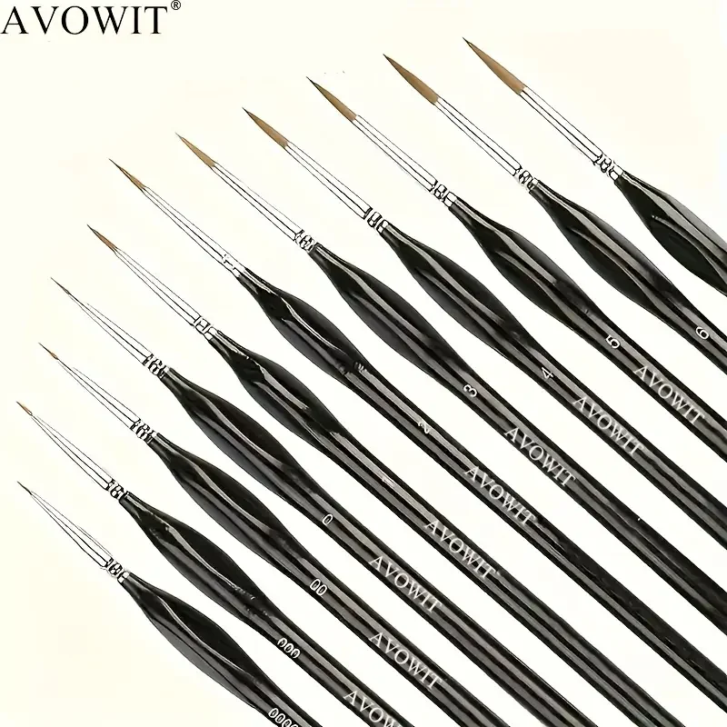 11pcs black