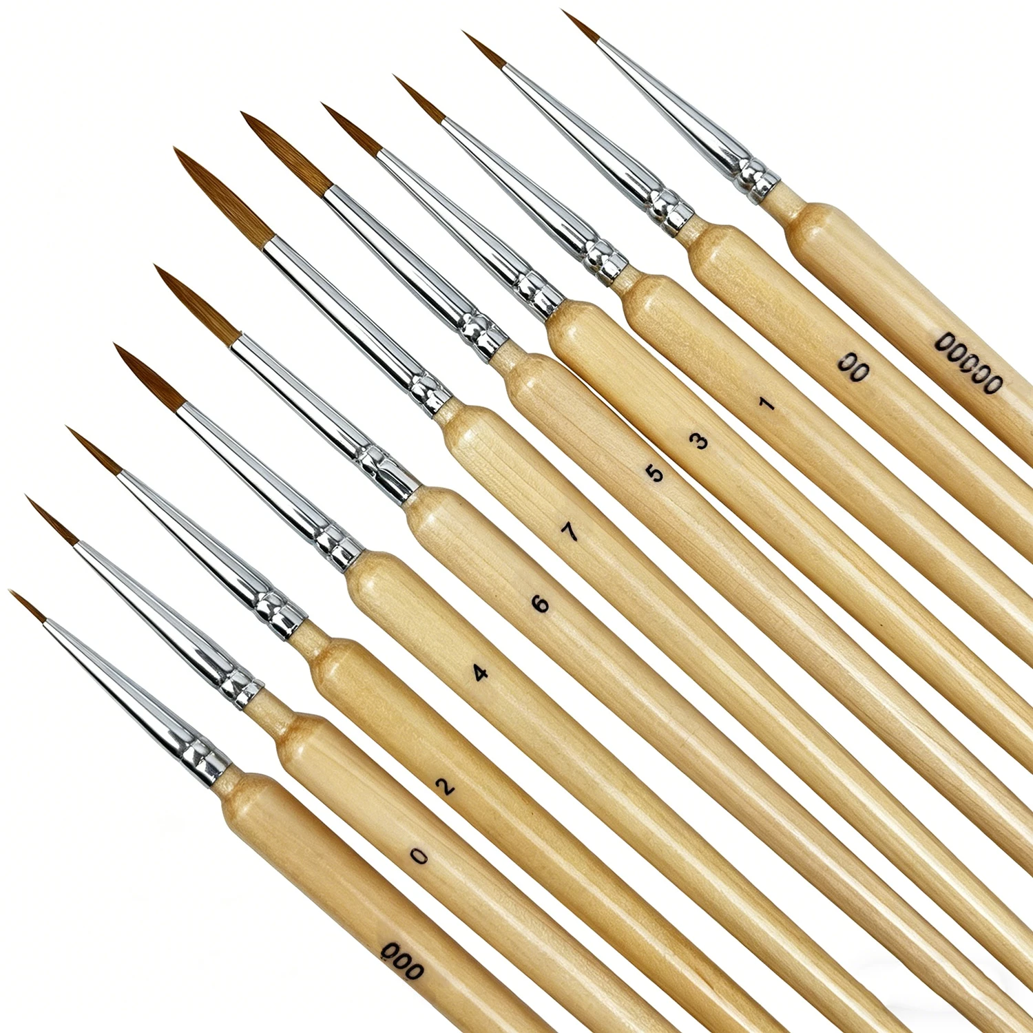 11pcs wood color