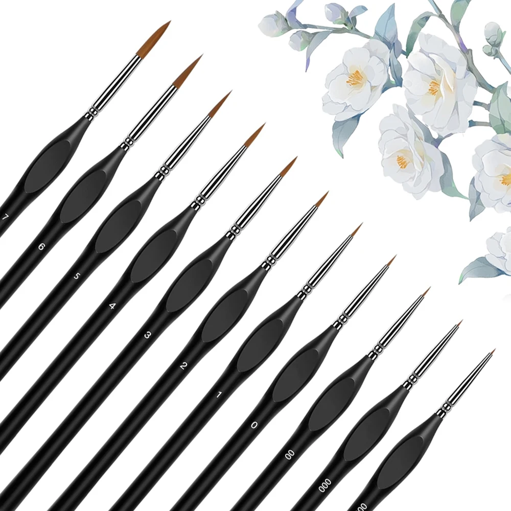 11pcs triangle black