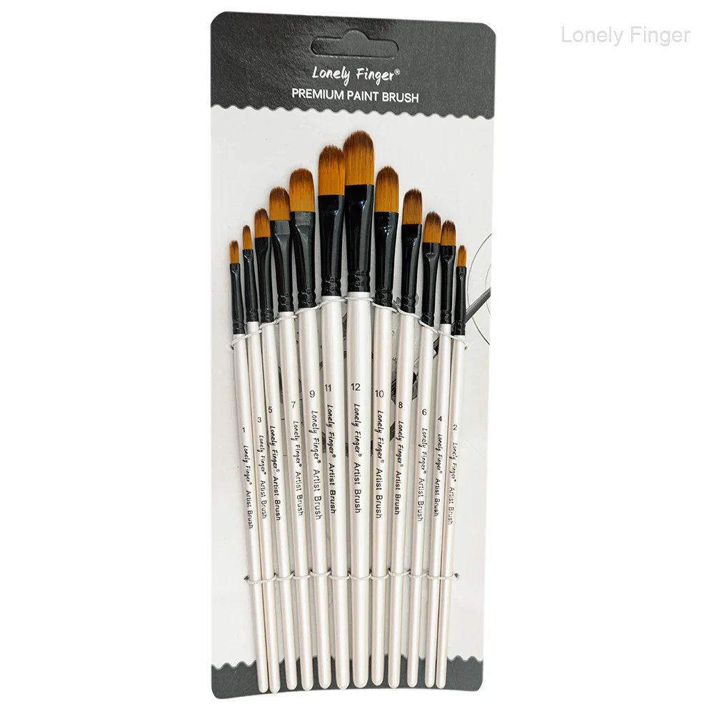 Color 12 White Filbert