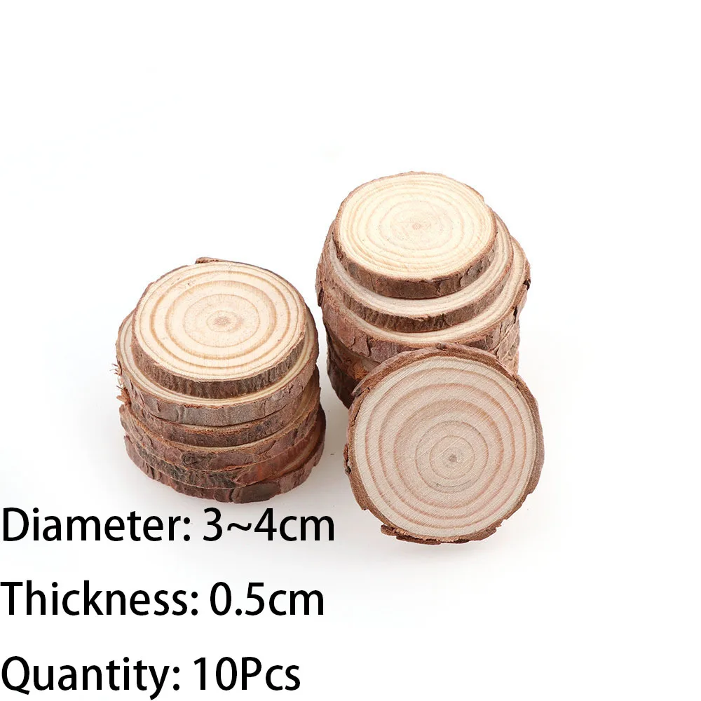 Color 10pcs 3-4cm