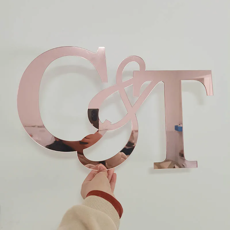 15 mirror rose gold