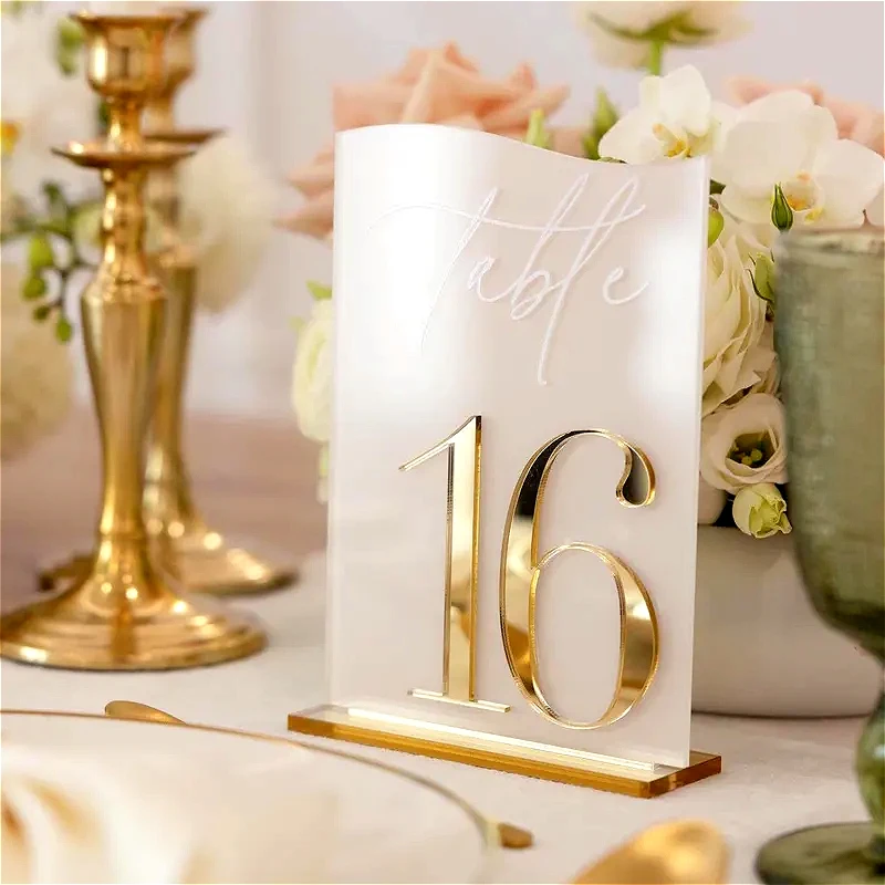 gold on frosted