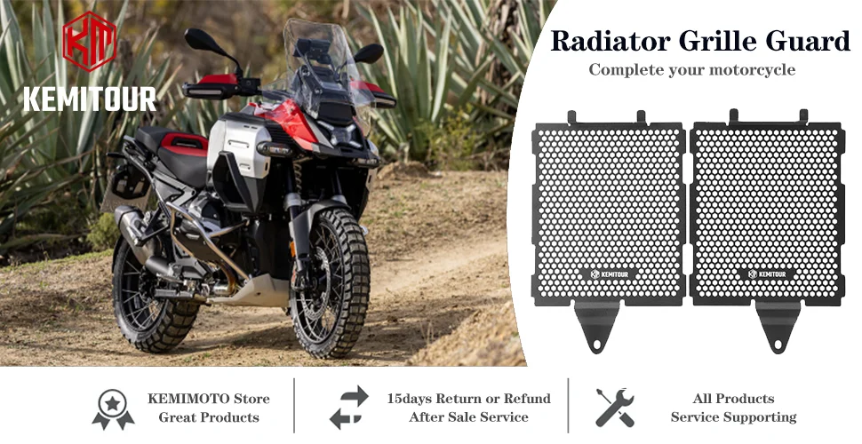 For BMW R1300GS R 1300 GS ADV Adventure Radiator Grille Motorcycle Cover Guard R1300 1300GS 2023-2026 Radiator Protector Parts