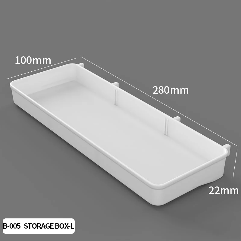 White Storage Box-L