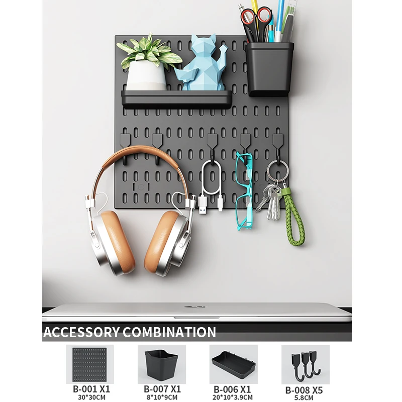 Pegboard set 6 Bla