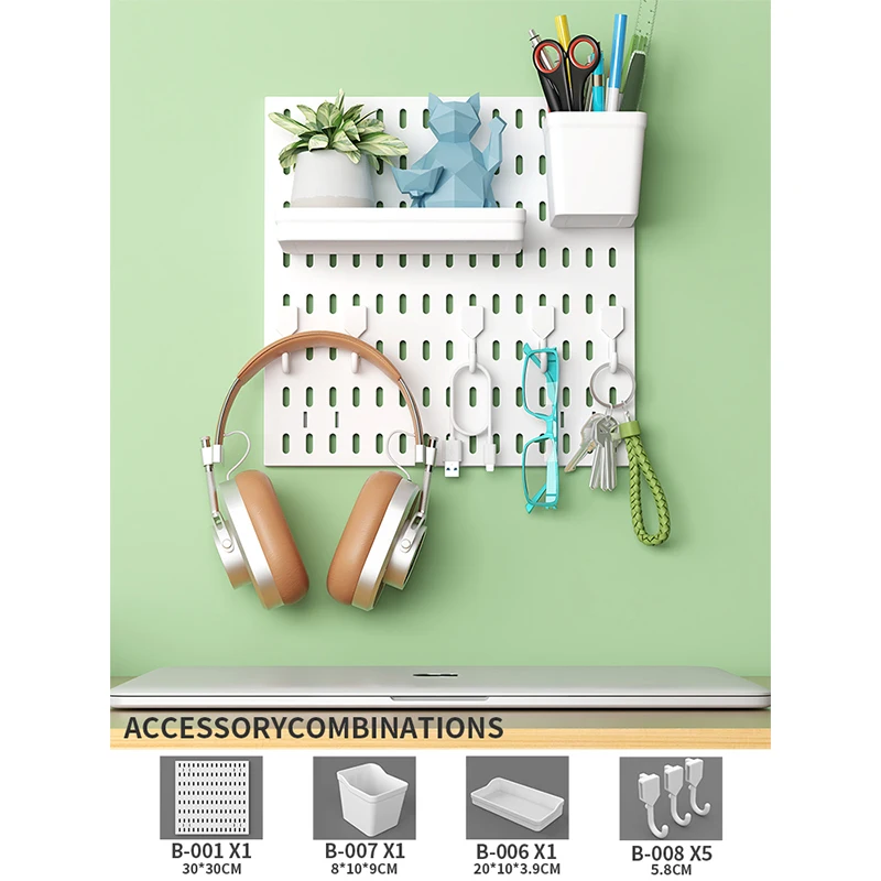 Pegboard set 6 Whi