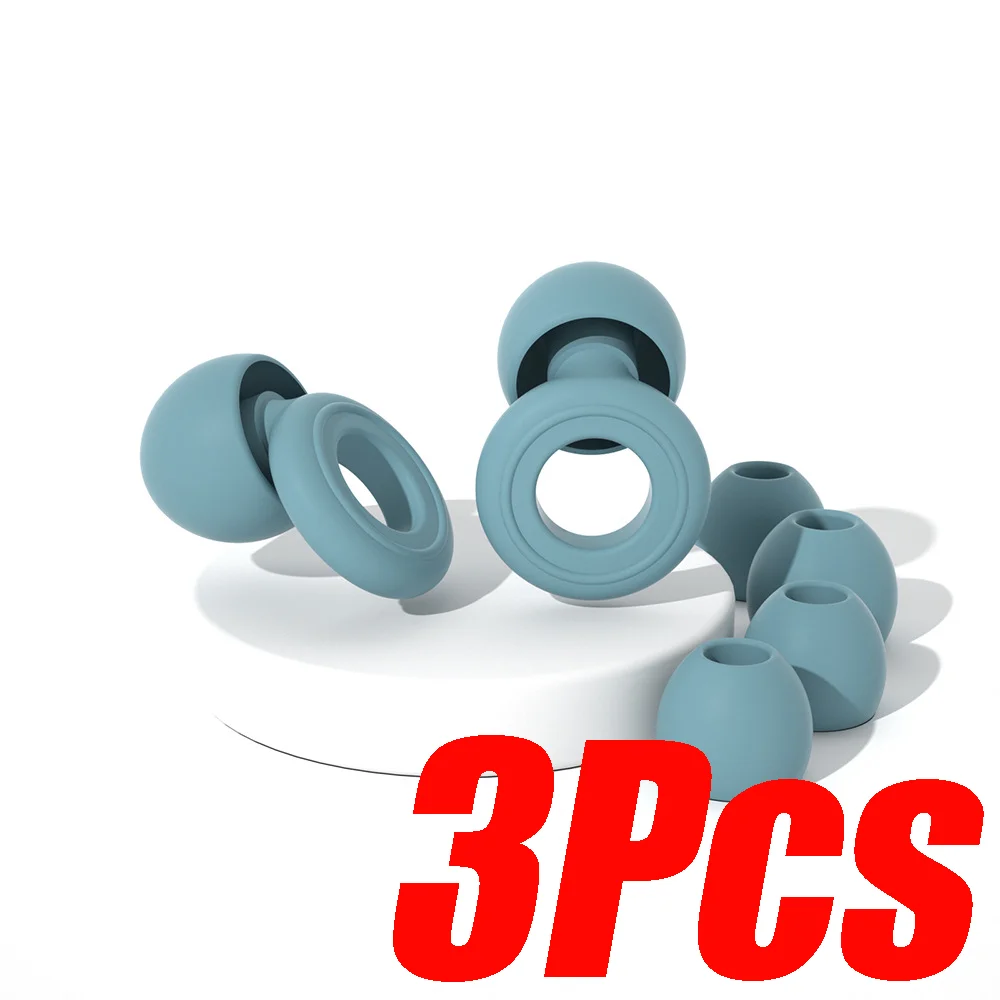 3Pcs Slate Blue