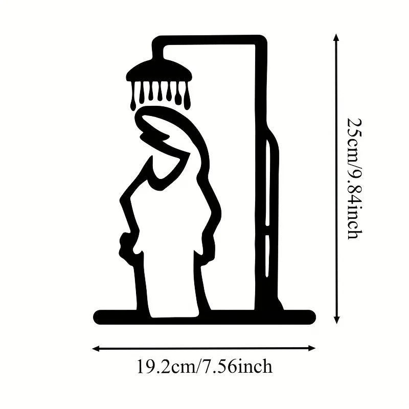 Man and nozzle