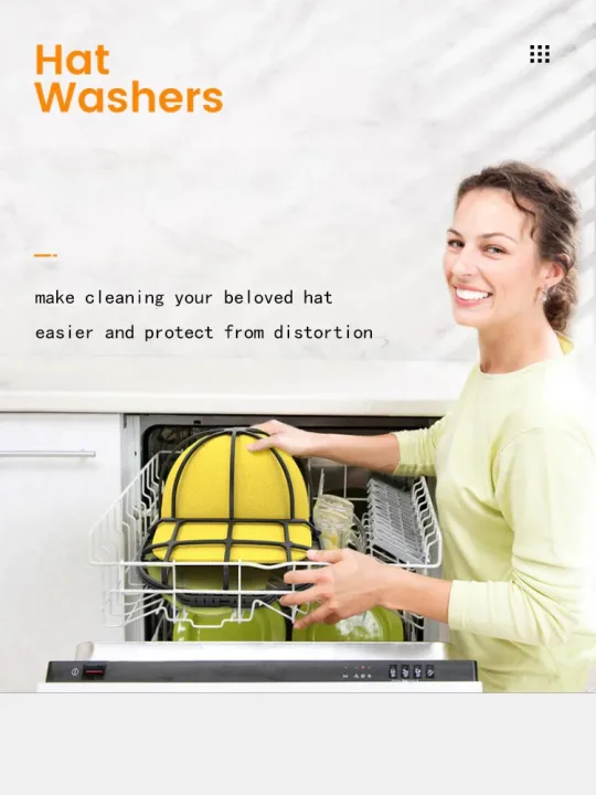 2Pcs/set Hat washing set, baseball duckbill cap, washing and sun drying integrated, non deformed machine wash protective rack