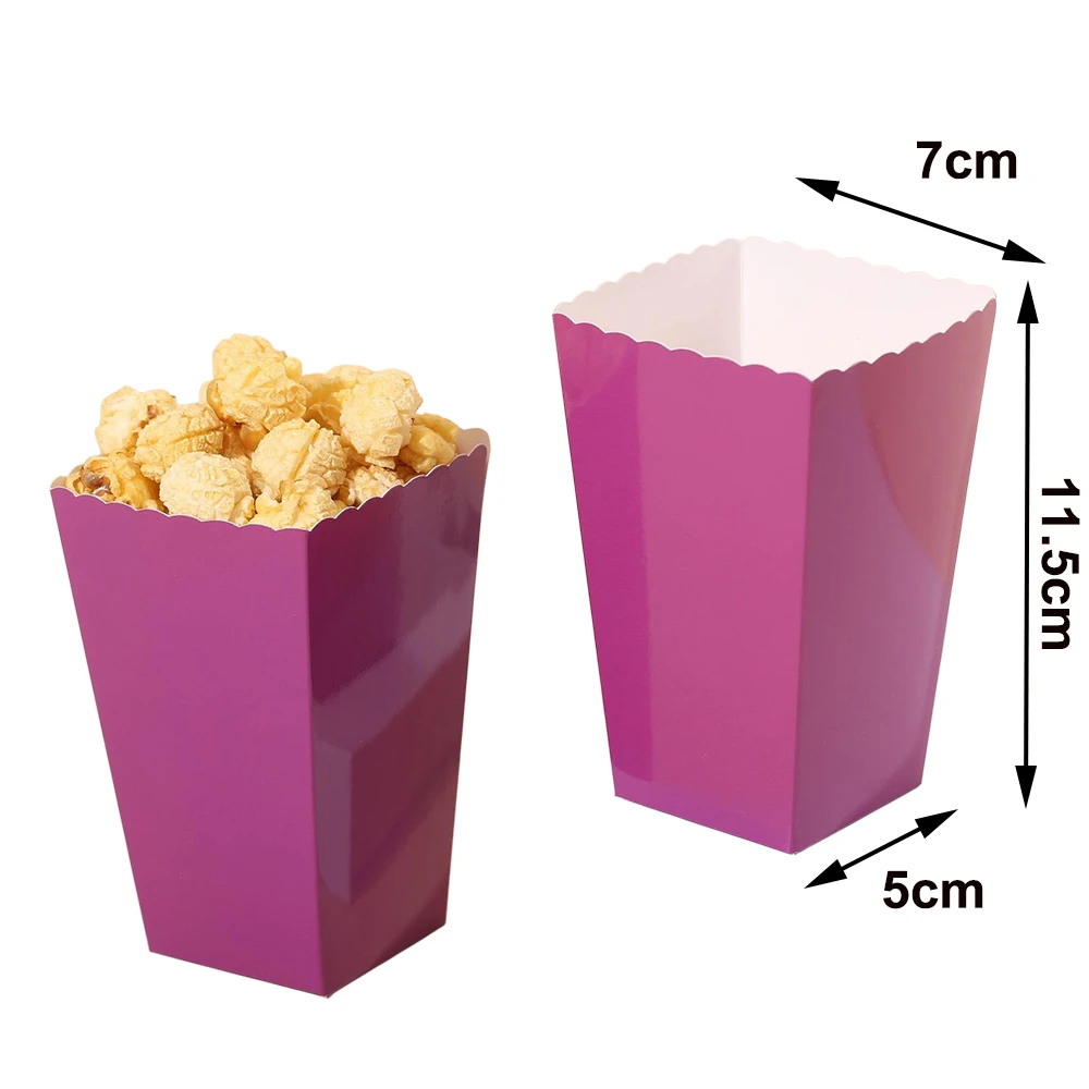 purple popcorn box