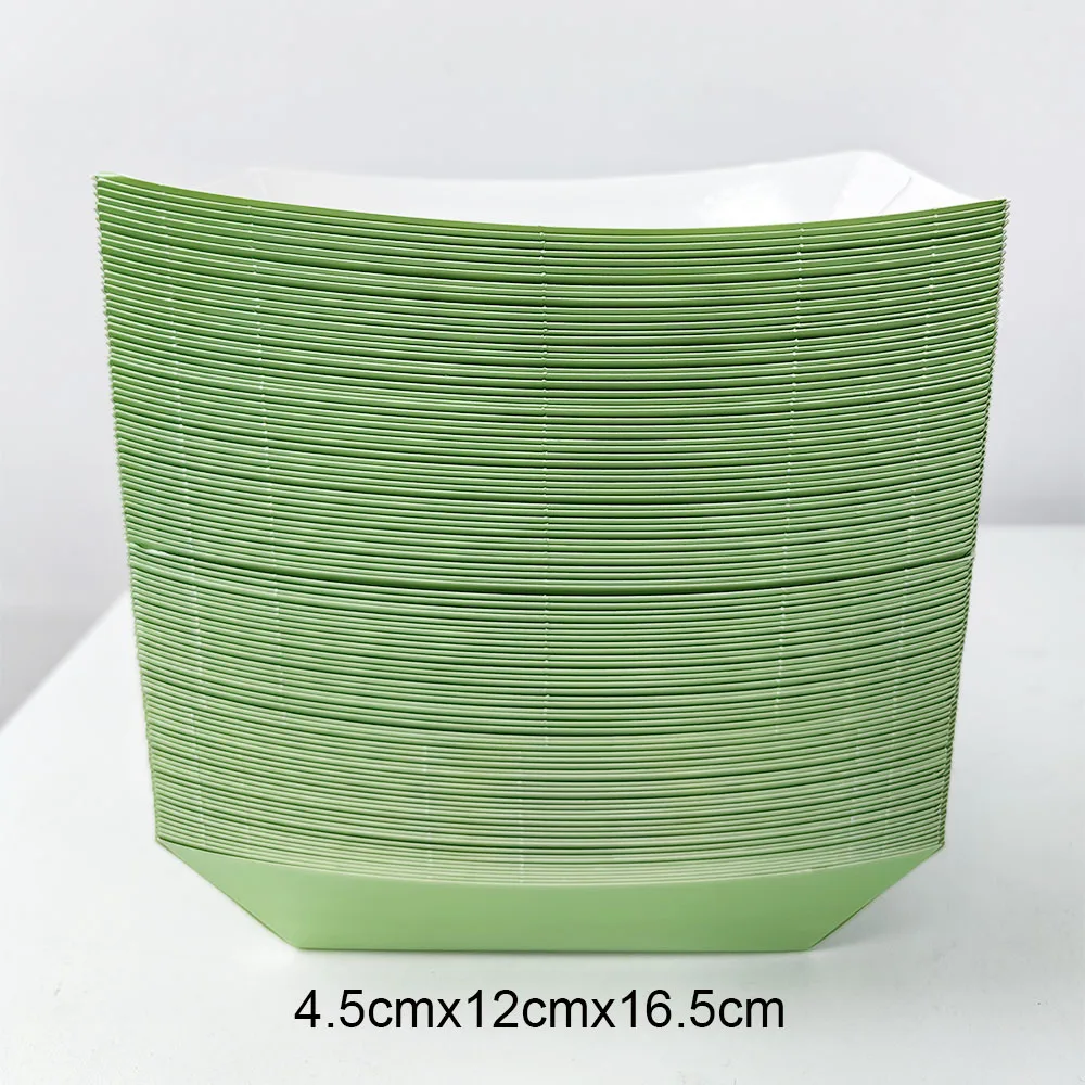 green Food Trays