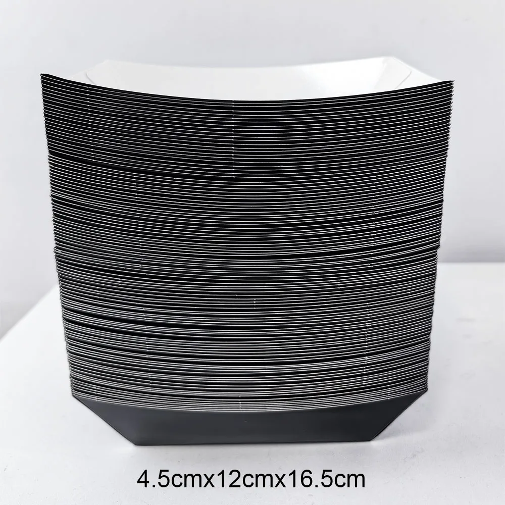 Black Food Trays