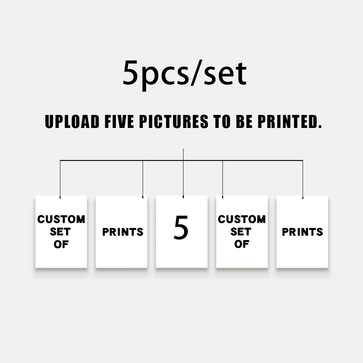 custom canvas-5pcs