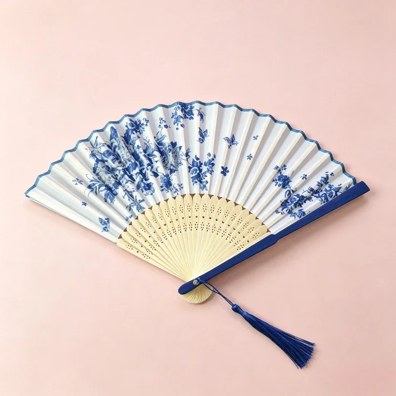 blue and white