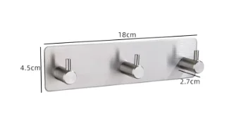 Silver-3Hook