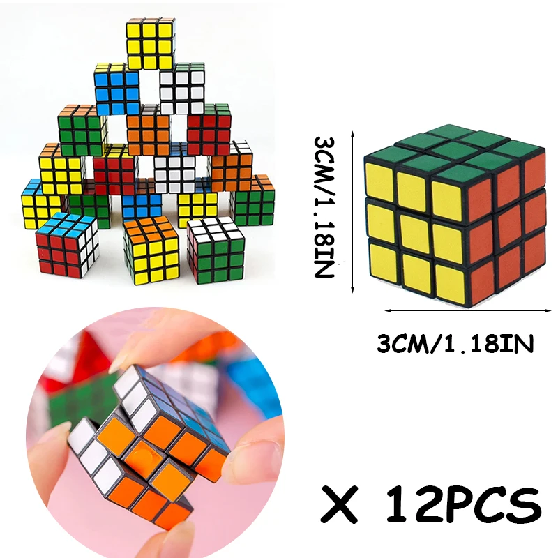 12Pcs Magic Cube