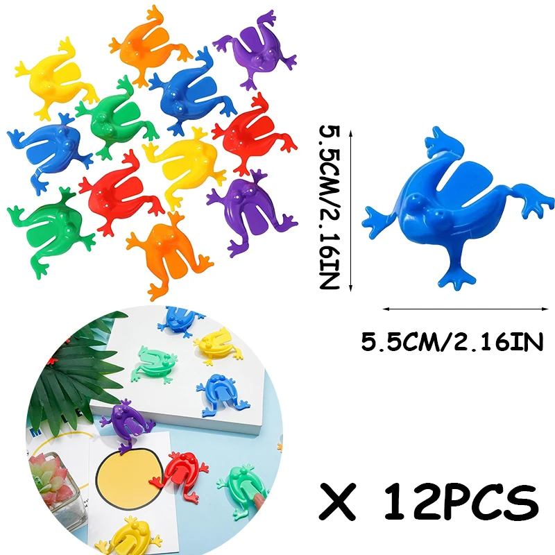 12PCS Jumping Frog